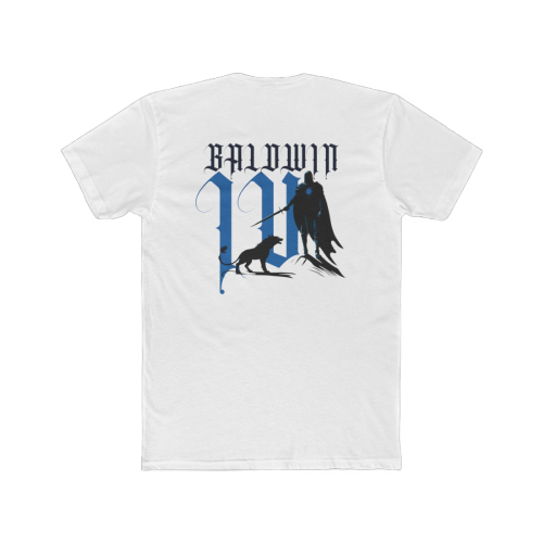 Baldwin Quote I am Jerusalem T-shirt back